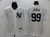 Yankees 99 Aaron Judge White 2020 Nike Cool Base Jersey,baseball caps,new era cap wholesale,wholesale hats